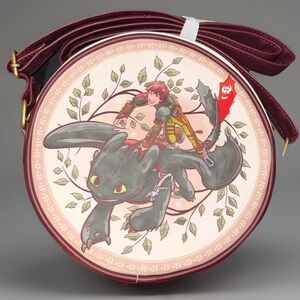 Loungefly How To Train Your Dragon Toothless & Hiccup Crossbody Bag